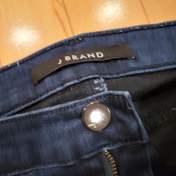 J Brand Sophia Mid-Rise Super Skinny Jean in Stretch Denim Size 25 - Picture 2 of 3